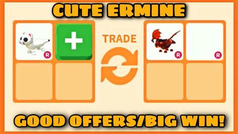 8 Offers For New Ermine Got A Smooth Win😱😱 Adopt Me Winter Update