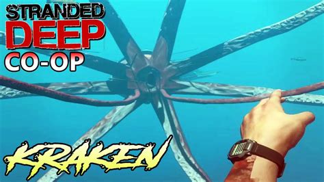 Kraken Has Awaken Kraken Boss Fight Stranded Deep Split Screen Co