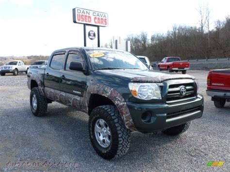 2009 Toyota Tacoma V6 Double Cab 4x4 In Timberland Green Mica 602516