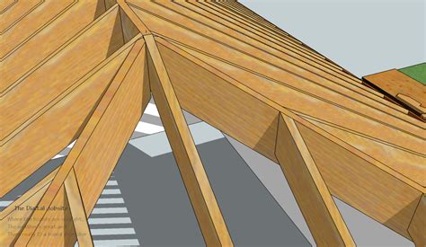 Model And Measure Part One Hip Rafters Demystified By Visualizing In