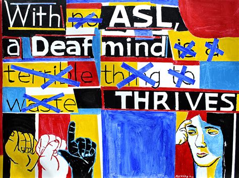 Nancy Rourke Paintings — Deaf Artasl Asl Thrives