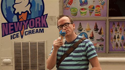 Happy Ice Cream  By Chris Gethard Find And Share On Giphy