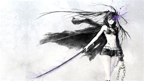 217505 1920x1080 Insane Black Rock Shooter Rare Gallery Hd Wallpapers