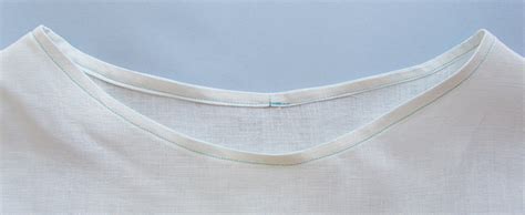 Sewing Glossary How To Bind A Neckline Tutorial The Thread Blog