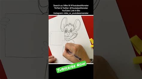 Drawing Chuck E Cheese Shorts Shortsfeed YouTube