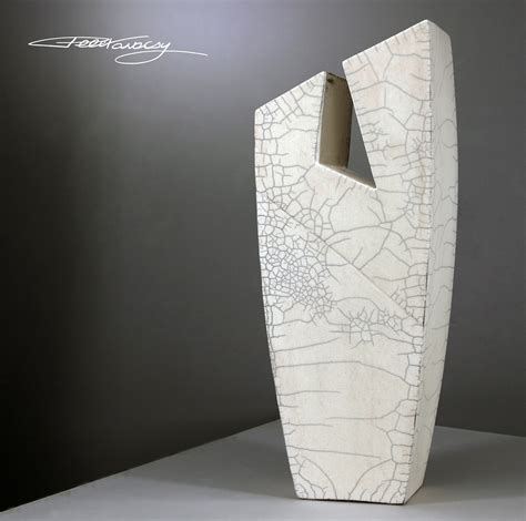 Raku Fired Contemporary Ceramic Sculpture On Behance