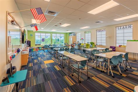 Neuse River Middle School Classroom Barnhill Contracting Company