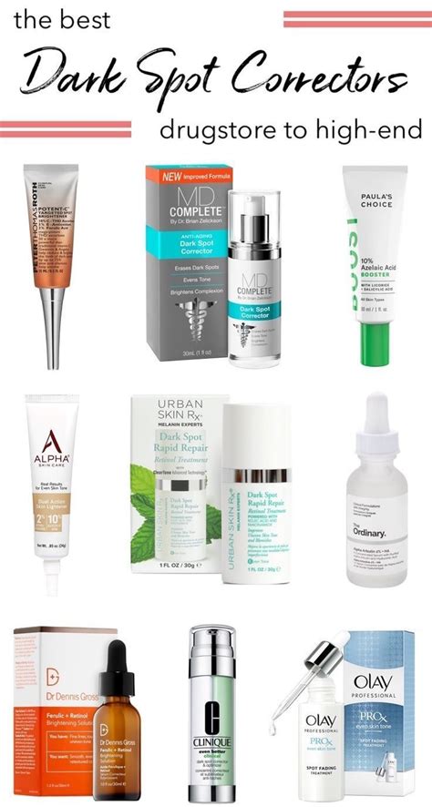 The Best Dark Spot Correctors Drugstore To High End With Images