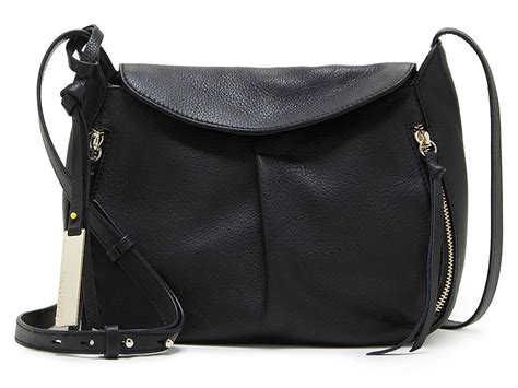 Vince Camuto Corla Leather Crossbody Bag In Black Lyst