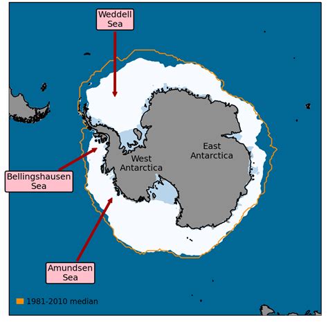 Briefing On Arctic And Antarctic Sea Ice June 2022 Met Office