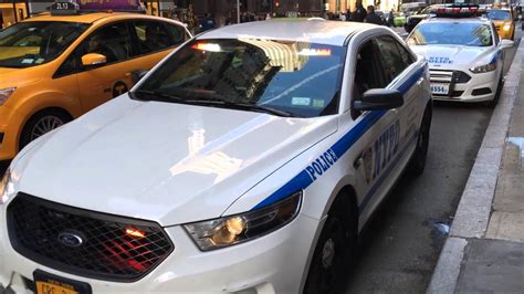 Cops In Brand New Nypd Slick Top Ford Police Interceptor Play Joke On