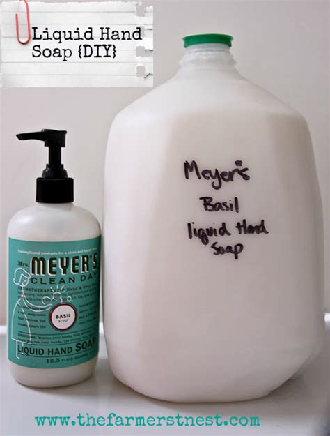 Diy Liquid Hand Soap