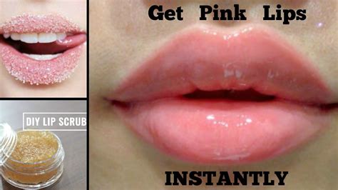 How To Get Pink Lips Lighten Dark Lips Naturally At Home Diy Lip