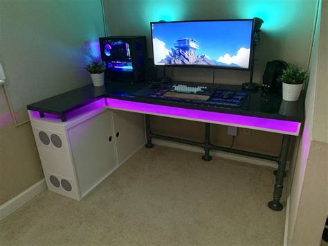 Custom Desk And Pc With Room Scale Vr Diy Computer Desk Custom Pc
