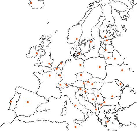 Dibujos De Mapas De Europa Y Paises Para Colorear Colorear Imágenes