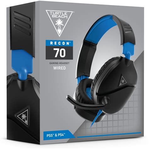 Turtle Beach Ear Force Recon 70 Wired Gaming Headset Blackblue Gamory