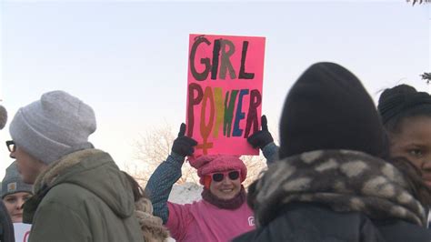 Dozens Brave Cold In Fargo For 3rd Annual Women S March
