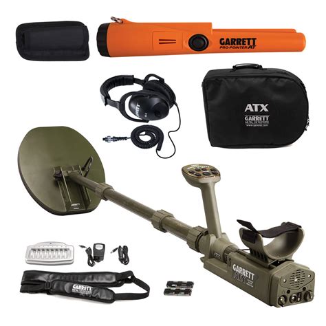Garrett Atx Pulse Induction Metal Detector With Pro Pointer At