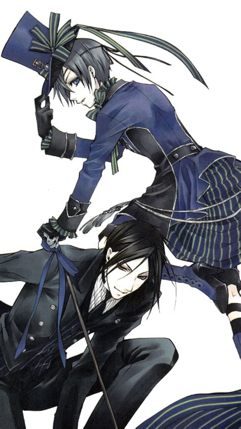 Lock Screen Black Butler Wallpaper Phone Pin En обои для