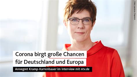 Dazu zählen eine ausgeweitete maskenpflicht, das verbot größerer versammlungen und die schließung von museen und zoos. Annegret-Kramp-Karrenbauer: Corona birgt große Chancen für ...