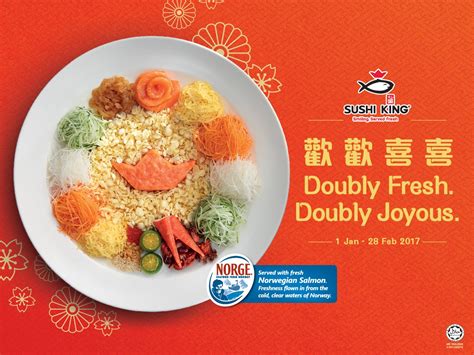 Sushi king malaysia special buffet dinner promotion @ participating outlets. DOUBLY FRESH DOUBLY JOYOUS YEE SANG AT SUSHI KING FOR ...