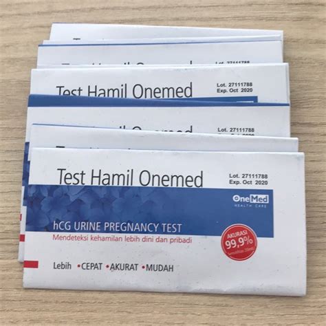 Jual Test Pack Test Kehamilan Onemed Shopee Indonesia