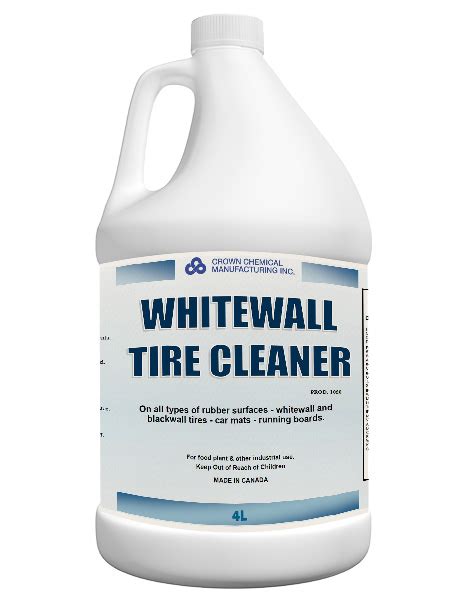 White Wall Tire Cleaner Crown Chemical Manufacturing Inc