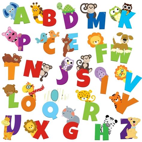 Adesivo Infantil Zoo Bebe Letras Safari Alfabeto 101 Madeiramadeira