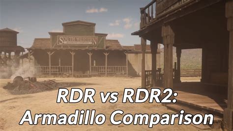 Comparacion Mapa Red Dead Redemption 1 Y 2