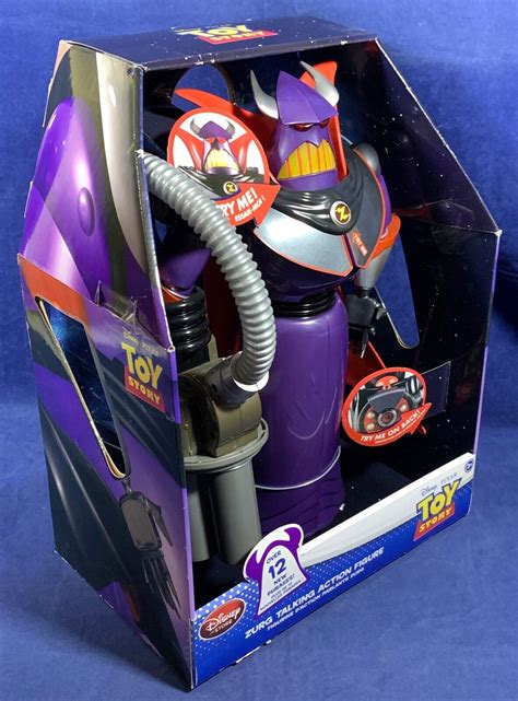 New Zurg 14 Talking Action Figure Toy Story Disney Store Lights