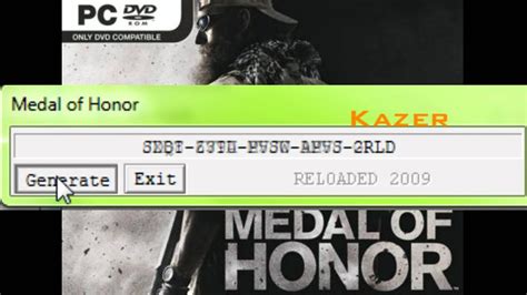 Product keys from all versions can be activated on origin. Medal of Honor | 2010 ***ANY CD KEYS*** - YouTube