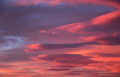 Cloudy Sky During Orange Sunset Photo Free Sky Image On Unsplash
