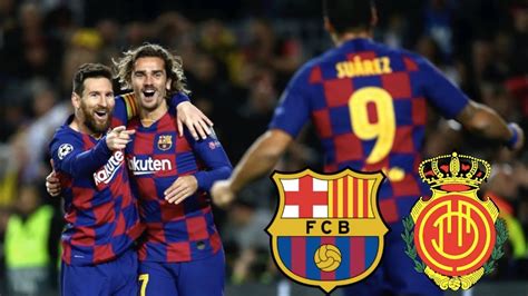 Get a report of the barcelona vs. Barcelona vs Mallorca, La Liga 2019/20 - MATCH PREVIEW ...