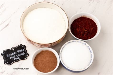 Instant Sugar Free Hot Cocoa Mix Recipe