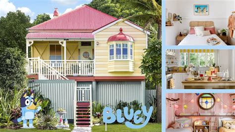 Real Life Bluey House Visit Come For A Look At The Bluey Airbnb