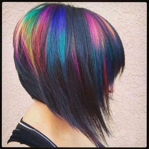 Rainbow Hair 30 Crazy Rainbow Hair Color Inspirations
