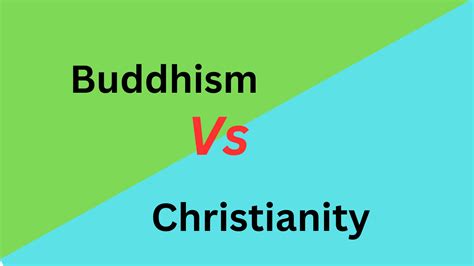 What Is The Difference Between Buddhism And Christianity Core