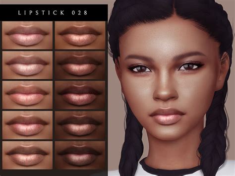 Lipstick 028 Natural Lipstick For Dark Skins • All Lutessasims