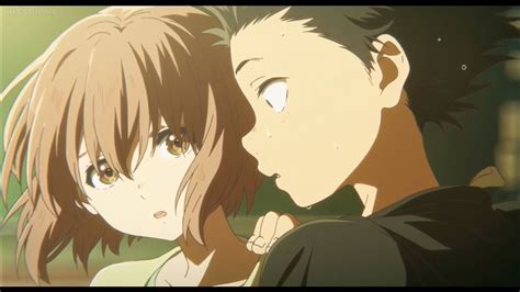 Nishimiya And Ishida From Childhood Koe No Katachi Animation Film
