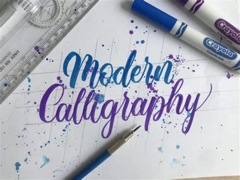 How To Do Modern Calligraphy 3 Popular Styles 2019 Lettering Daily