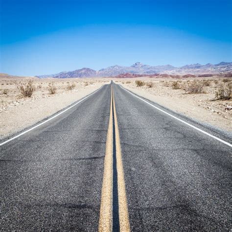 Road In The Desert Stock Image Image Of Speed Road 34343513