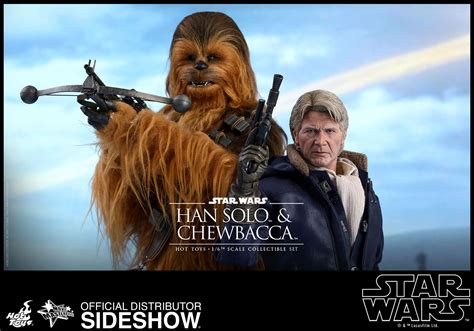 Star Wars Han Solo And Chewbacca Sixth Scale Figure Set