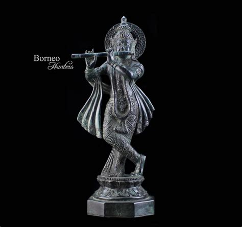 Gopal Krishna 16bronze Krishna Playing Flutethe Eight Etsy Krishna Statue Krishna Lord Vishnu