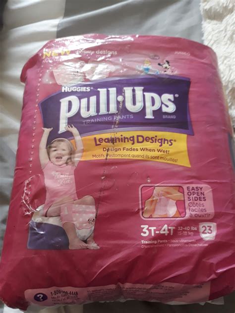 Huggies Pull Ups Training Pant Learning Design Girls Size 3t 4t