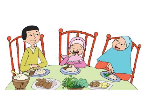 Detail Gambar Makan Bersama Keluarga Kartun Koleksi Nomer 6