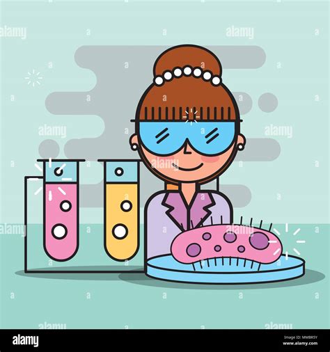 Bacteriologist Stock Vector Images Alamy