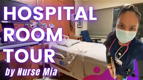 hospital room tour in us 2022 by nurse mia youtube