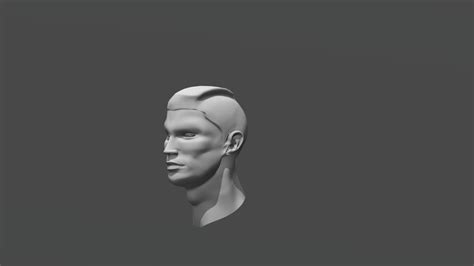 Ronaldo Face 3d Model By Aditya Dornal Adityadornal 2f3cf67