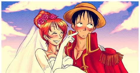 Luffynami One Piece Marriage Wedding Pixiv