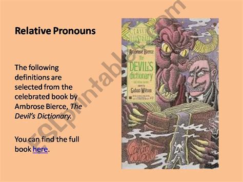 Esl English Powerpoints Using Relative Pronouns